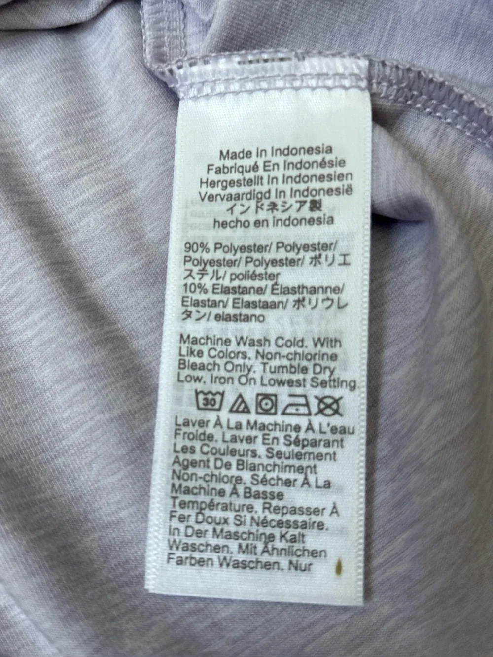 J. Crew Performance Polo Shirt - Light Lilac